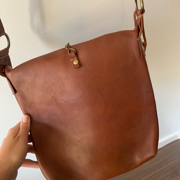 Genuine Leather Forest Hipster Purse - Picture 3 of 5